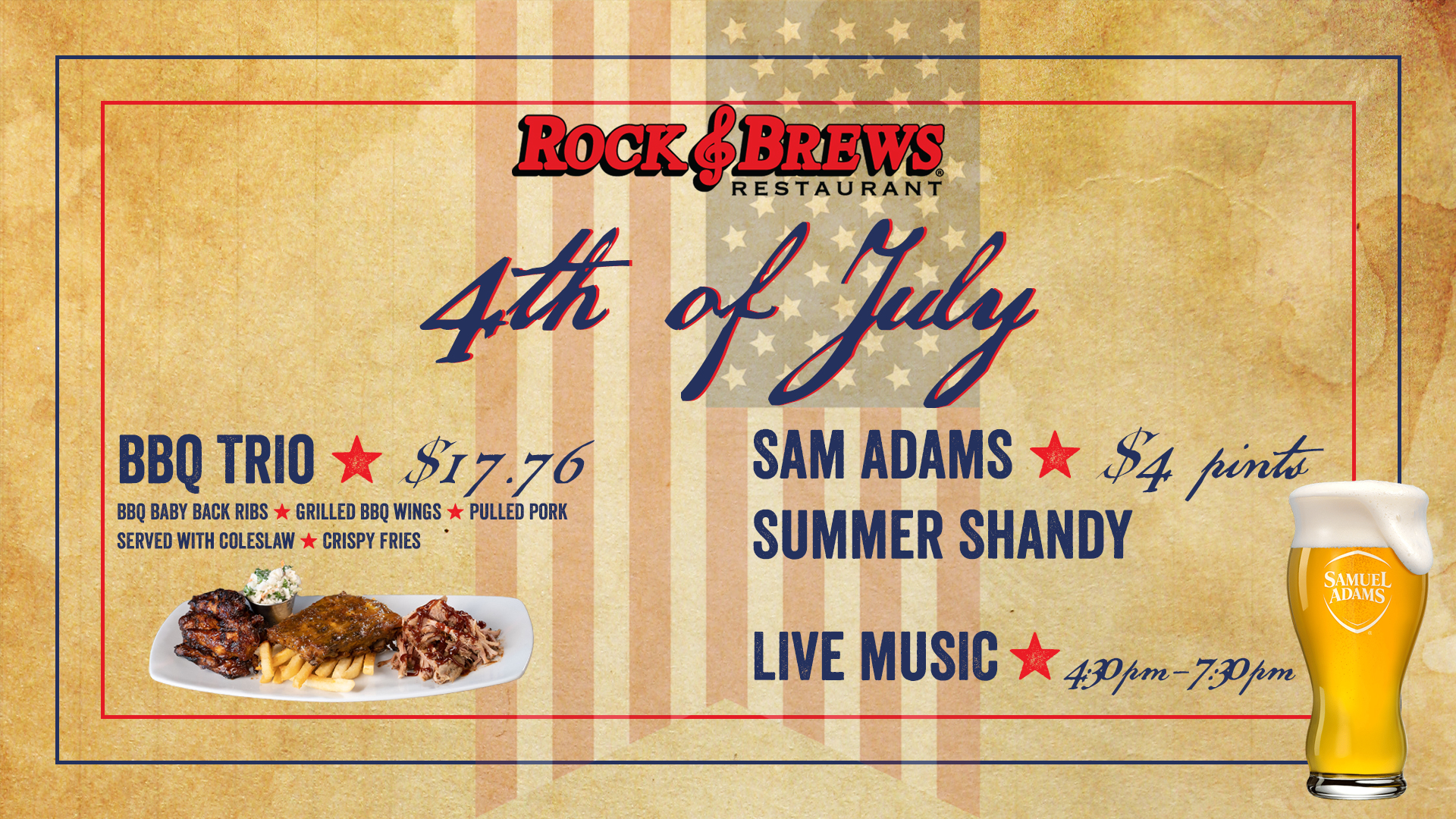 4th of July Rock & Brews