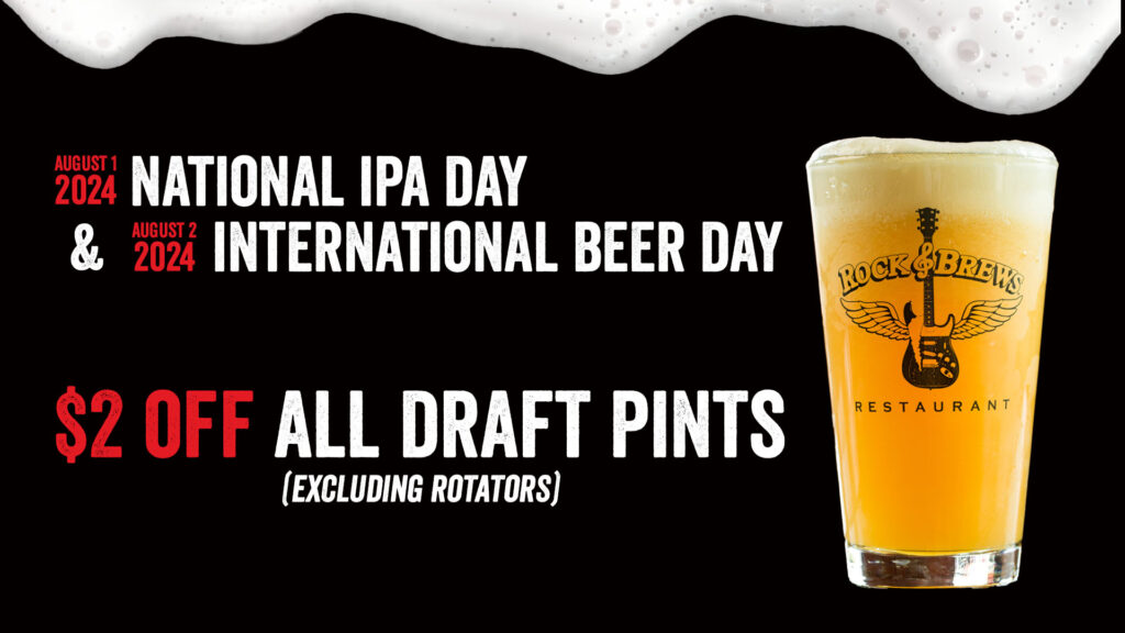 National IPA Day at Rock & Brews